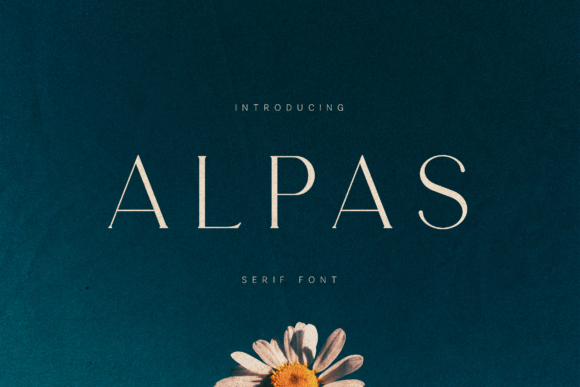 Alpas: A Serif Font with Quiet Sophistication