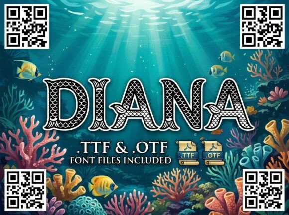Diana: A Font That Dives Into the Depths of Imagination