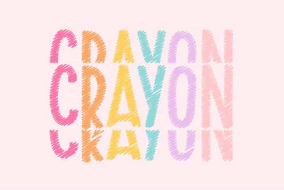 Discover the Magic of Crayonfriends Stacked: A Font for Playful Creativity
