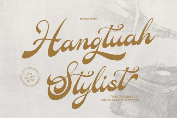 Hangtuah: A Timeless Script Font for Modern Branding