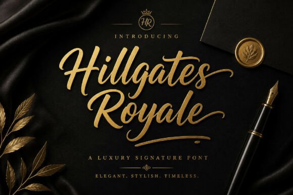 Hillgates Royale: A Font That Elevates Design with Elegance and Sophistication