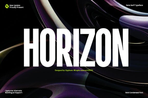 Horizon: A Bold Sans Serif Font for Modern Design