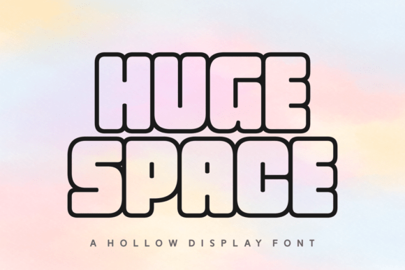 Huge Space: The Bold Typography That Commands Attention
