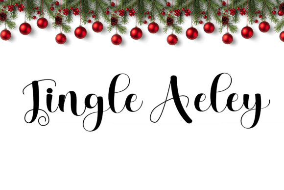 Jingle Aeley: A Timeless Handwritten Font for Eye-Catching Design