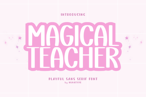 Magical Teacher Font: A Spellbinding Tool for Creative Expression