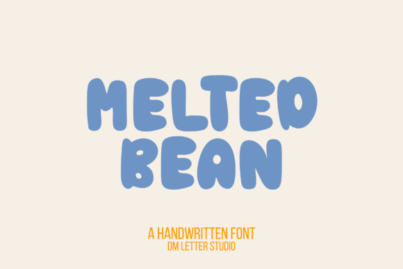 Melted Bean Font: A Playful Twist for Creative Projects