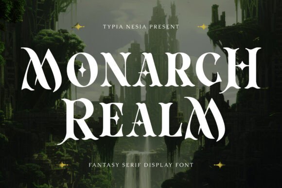Monarch Realm: A Typeface for Fantasy and Elegance