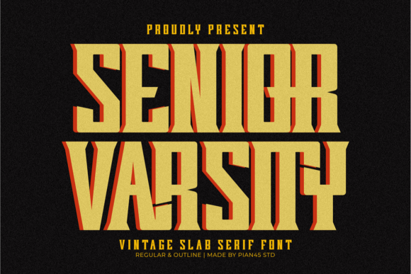 Senior Varsity Font: A Timeless Design Powerhouse