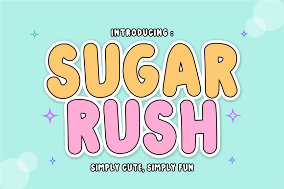 Sugar Rush Font: A Playful Twist for Creative Projects