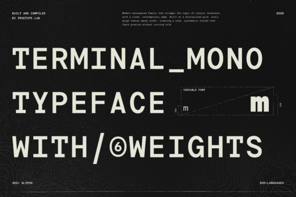 Terminal Mono: A Modern Typographic System for the Digital Age