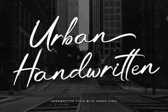 Urban Handwritten: A Font That Breathes Life Into Design