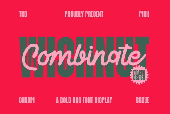 Wishnut Combinate Duo: A Bold Typographic Solution for Modern Design